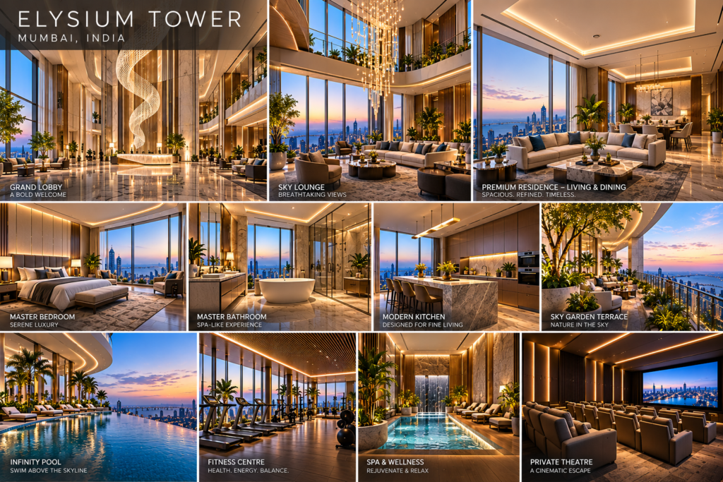 Elysium Tower Mumbai Luxury Living