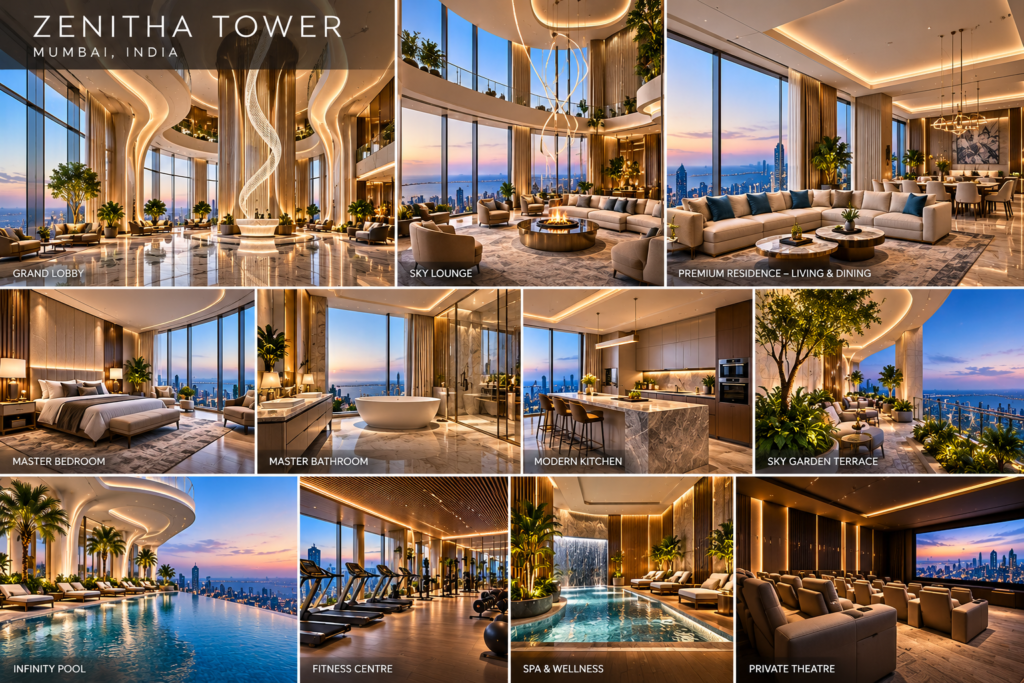 Zenitha Tower Luxury Interiors